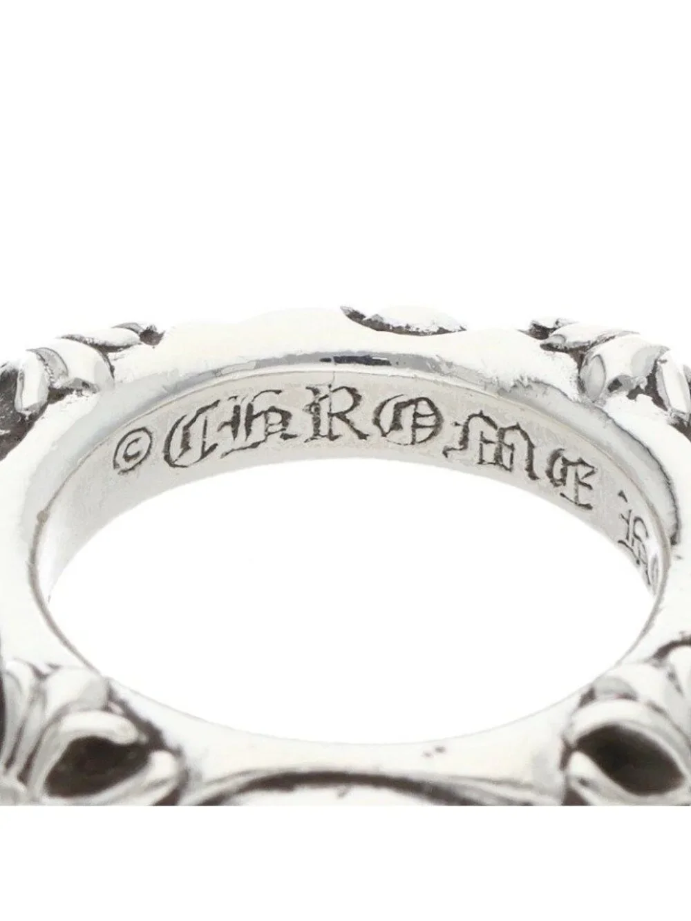 Chrome Hearts Sbt Band Silver Ring